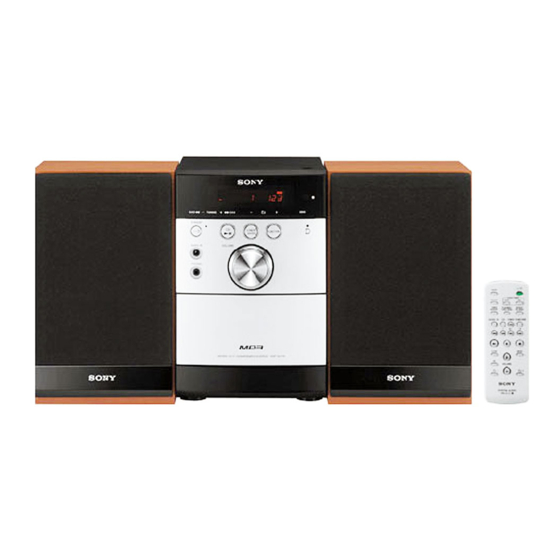 Sony CMT-EH15 Bedienungsanleitung