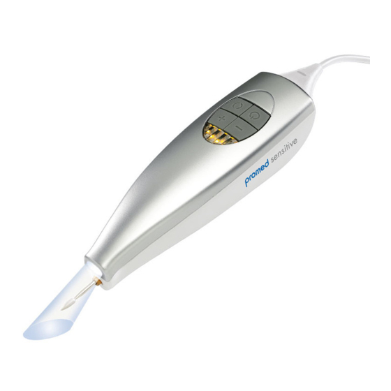 ProMed sensitive Gebrauchsanleitung