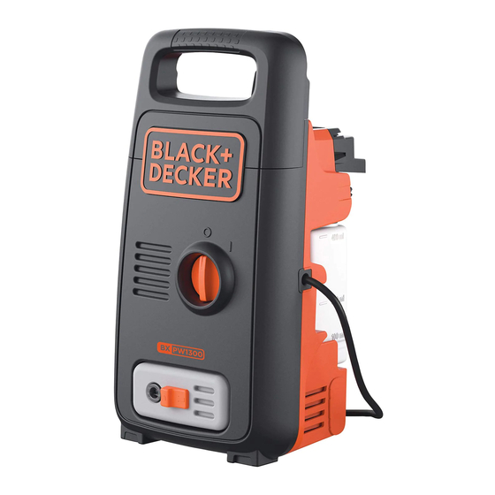 Black+Decker BXPW1300E Übersetzung Der Originalanleitung