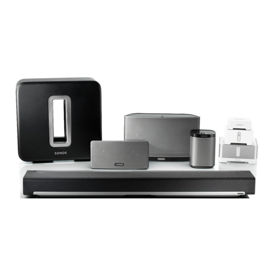 Sonos BRIDGE Benutzerhandbuch