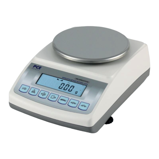 PCE Instruments PCE-BT 200 Bedienungsanleitung