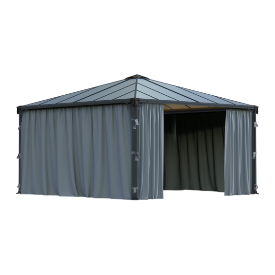 Palram Curtain Set Montageanleitung