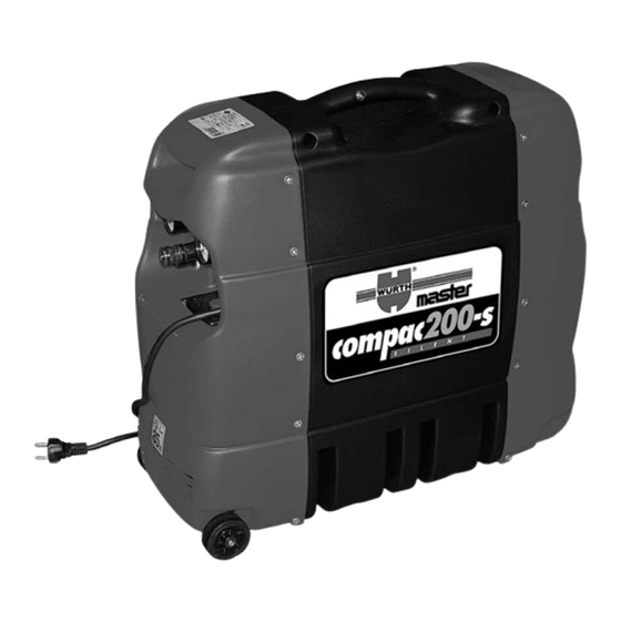 Würth Master Compac 200-S Silent Bedienungs- Und Wartungsanleitung