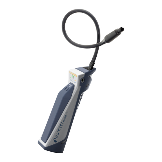 INFICON D-TEK 3 Kurzanleitung