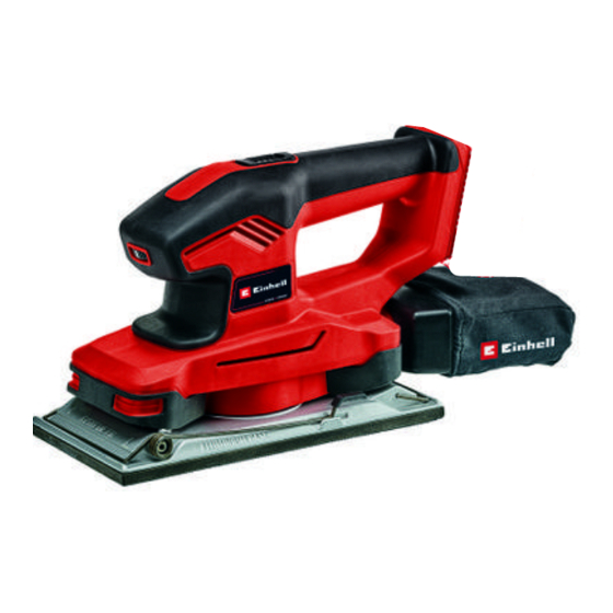 EINHELL TE-OS 18/230 Li Originalbetriebsanleitung