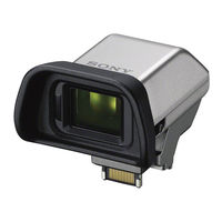 Sony FDA-EV1S Bedienungsanleitung