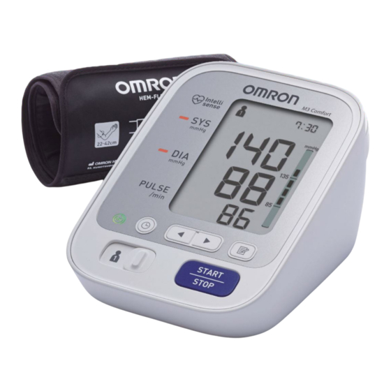 Omron M3 Comfort Gebrauchsanweisung