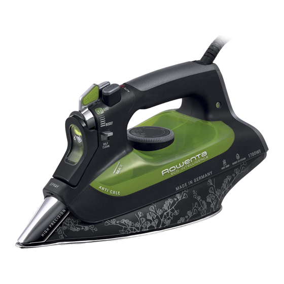 ROWENTA ECO INTELLIGENCE Handbuch