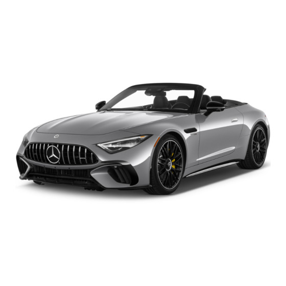 Mercedes-Benz AMG SL Roadster 2023 Betriebsanleitung