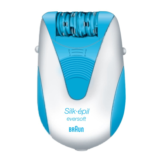 Braun Silk Epil EverSoft Body System 2330 Gebrauchsanweisung