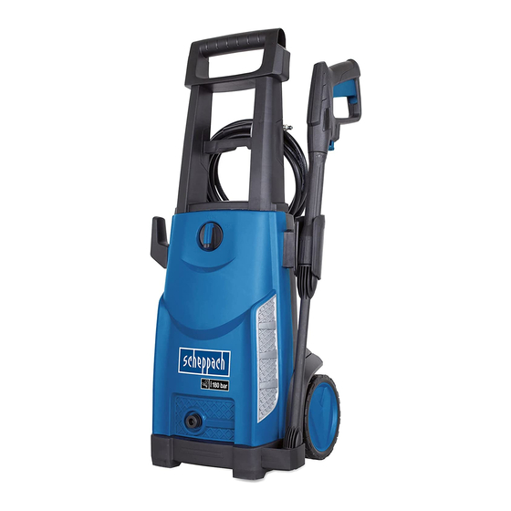 Scheppach HCE2600 Originalbetriebsanleitung