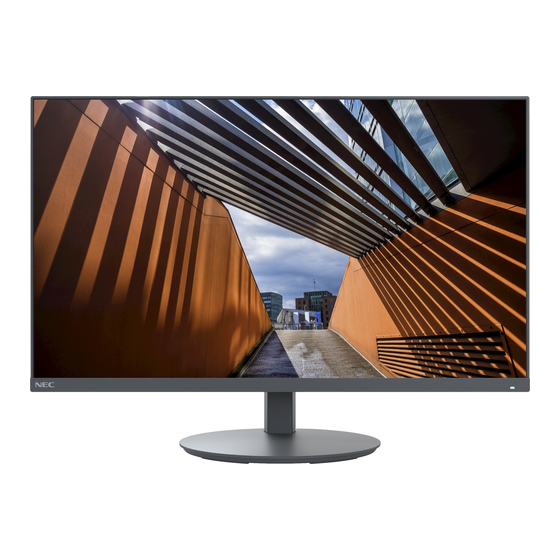 NEC MultiSync E244FL-BK Installationsanweisung
