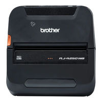 Brother RJ-4250WB Benutzerhandbuch