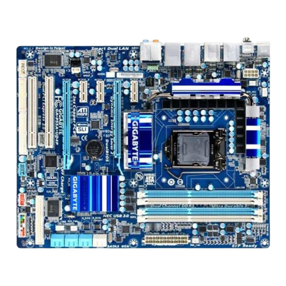 Gigabyte GA-P55A-UD4P Benutzerhandbuch