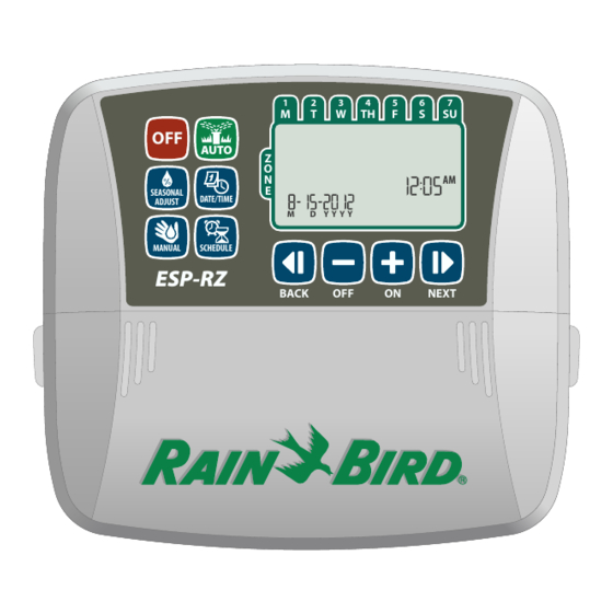 Rain Bird ESP-RZ Kurzanleitung