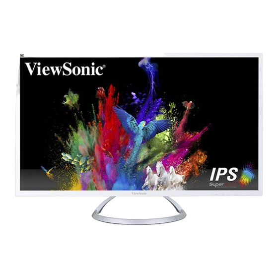 ViewSonic VX3208-sw Bedienungsanleitung