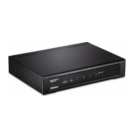 TRENDnet TEG-S51SFP Anleitung Zur Schnellinstallation