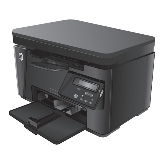 HP LaserJet Pro MFP M127 Handbücher