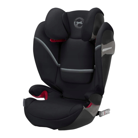 CYBEX SOLUTION S-FIX Kurzanleitung