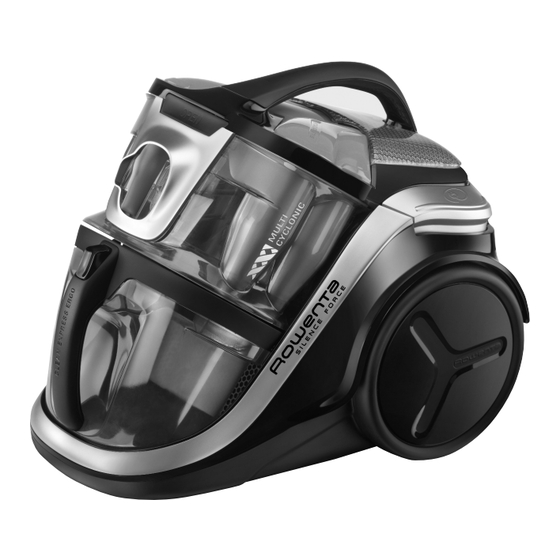 ROWENTA RO83 sries SILENCE FORCE Multi-cyclonic Gebrauchsanweisung