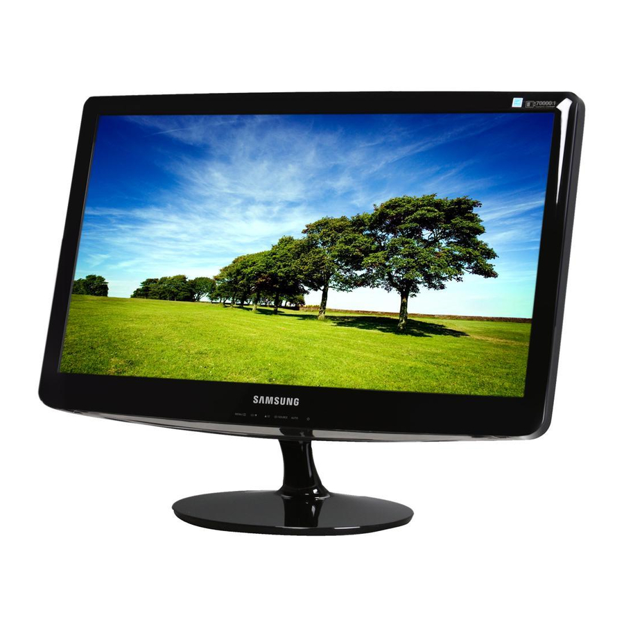 Samsung SyncMaster B2330H Benutzerhandbuch