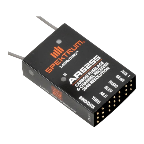 Spektrum AR6255 Bedienungsanleitung