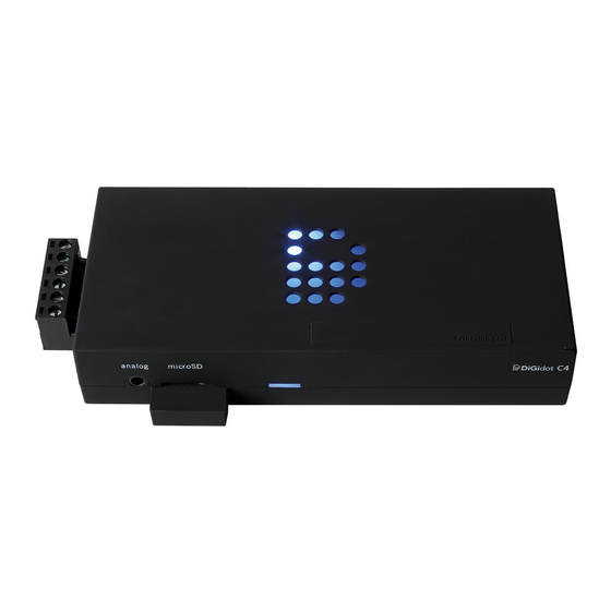 DiGidot C4 Inbetriebnahme