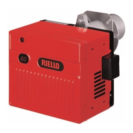 Riello 551 T1 Montage Und Bedienungs Anleitung