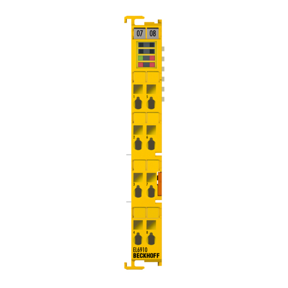 Beckhoff EL6910 Betriebsanleitung