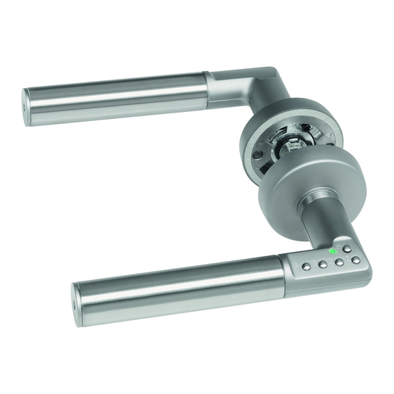 Assa Abloy Code Handle Montage- Und Bedienungsanleitung