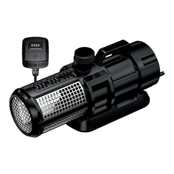 AllPondSolutions AQUAFLO-PP Serie Handbuch