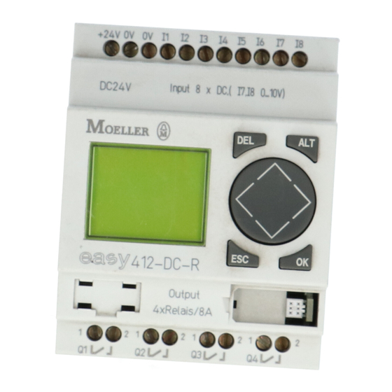 Moeller EASY412 Bedienungsanleitung