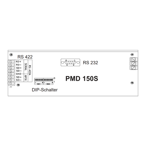 UTICOR PMD 150S Bedienungsanleitung