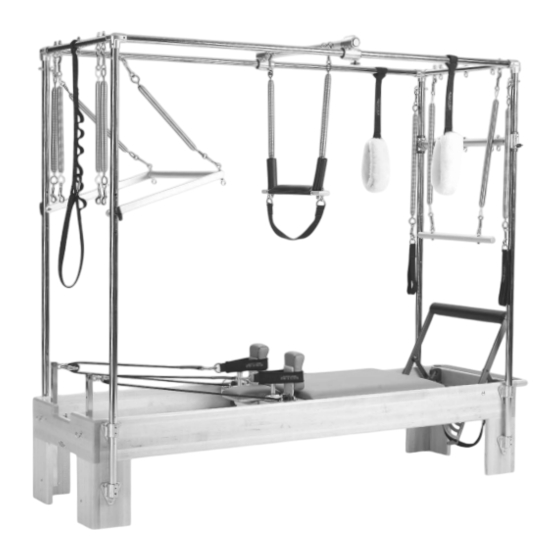 Balanced Body Reformer Trapeze Combination Handbuch