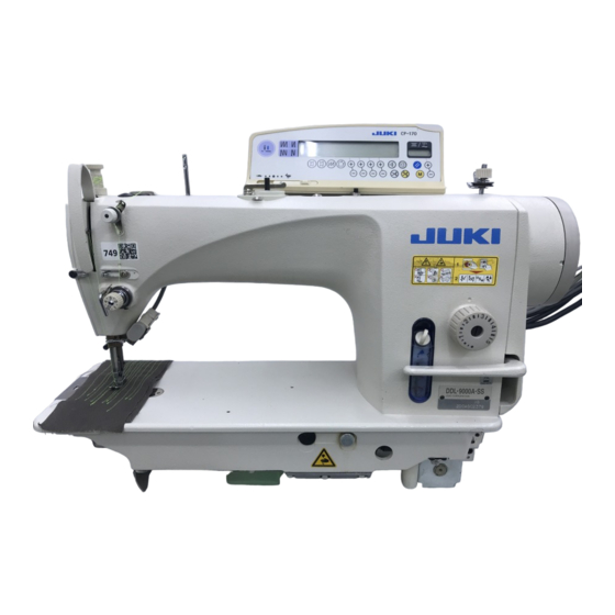 JUKI DDL-9000A Handbücher