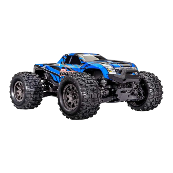 Traxxas MINI MAXX Bedienungsanleitung