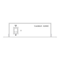 Alto VALERIAN A2250D Bedienanleitung