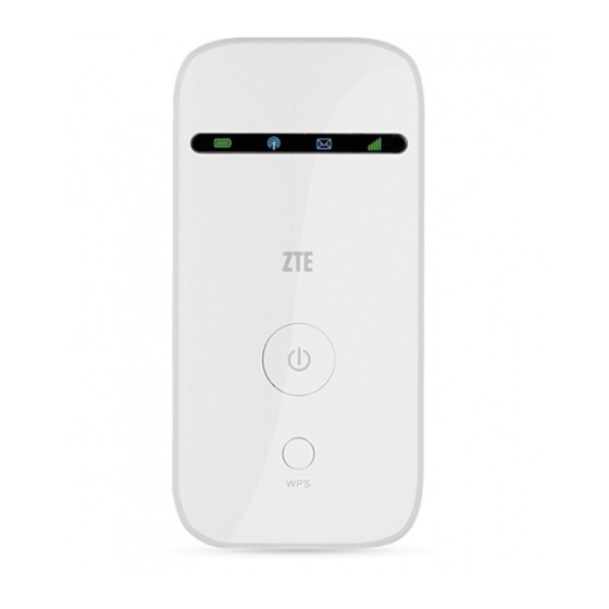 ZTE MF65M Kurzanleitung