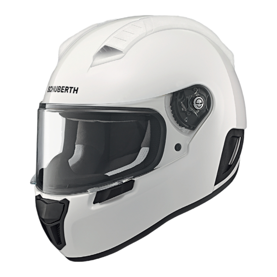 SCHUBERTH SR2 Bedienungsanleitung