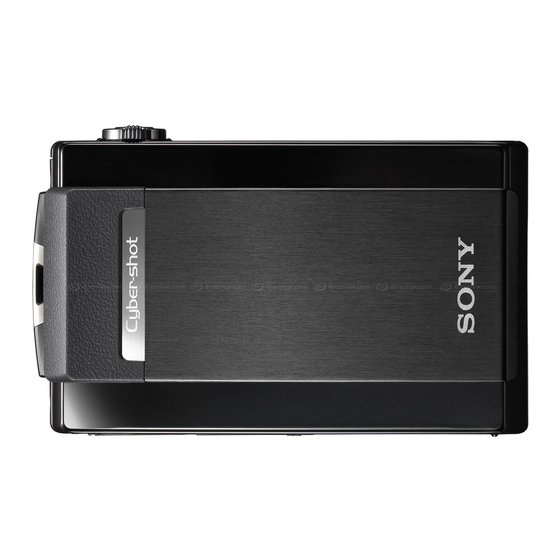 Sony cyber-shot DSC-T500 Bedienungsanleitung