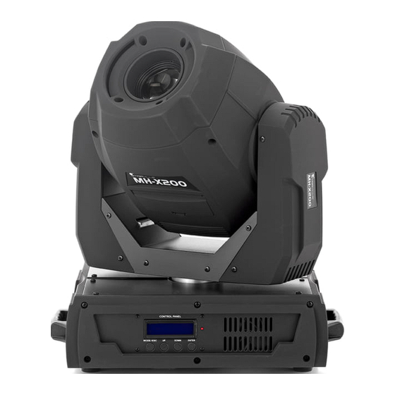 thomann MH-x200 Pro Spot Bedienungsanleitung