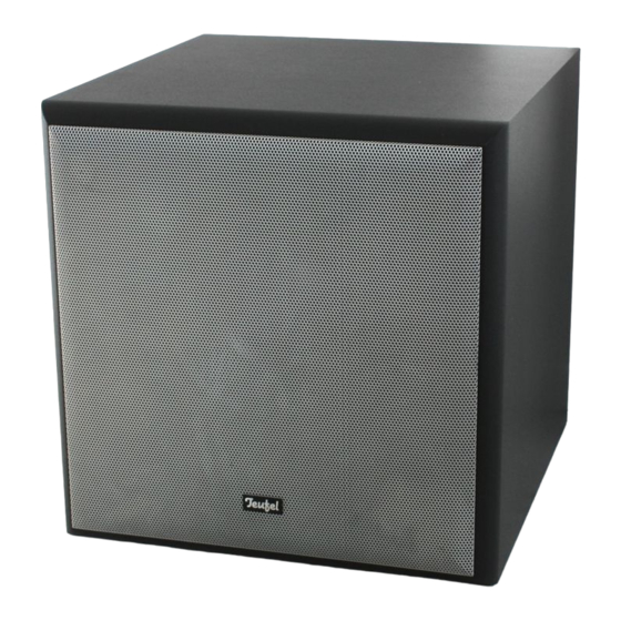 Teufel M 3000 Anleitung