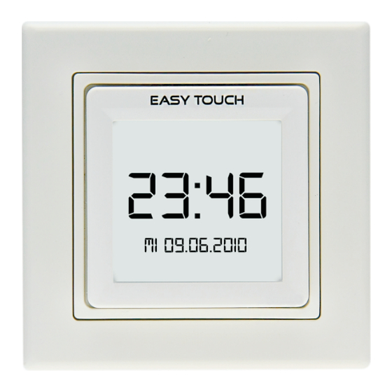 simu EASY TOUCH Bedienungsanleitung