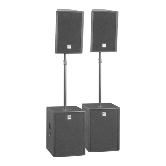 HK Audio ELIAS EPX 112 A Handbuch