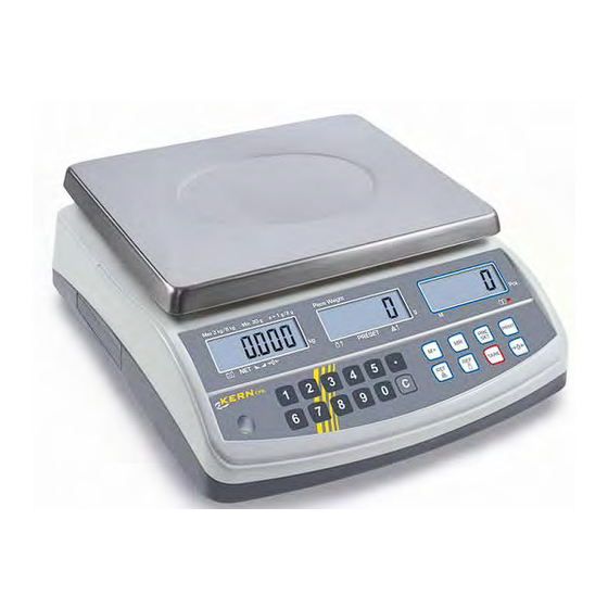 KERN CPB15K0.2N Betriebsanleitung