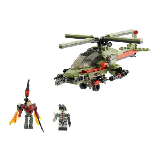 Hasbro KRE-O BATTLESHIP COMBAT CHOPPER Montageanleitung