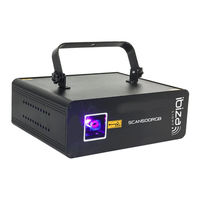 Ibiza Light SCAN500RGB Bedienungsanleitung