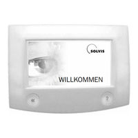 Solvis Max Gas Bedienungsanleitung