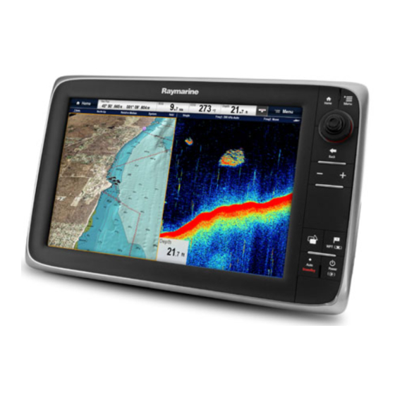 Raymarine New e Series Bedienungs Und Installationsanleitung Handbuch