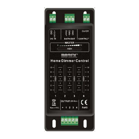 Botex Home Dimmer Bedienungsanleitung
